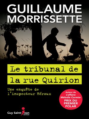 cover image of Le tribunal de la rue Quirion
